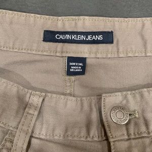 GRAY MENS CALVIN KLEIN JEANS
